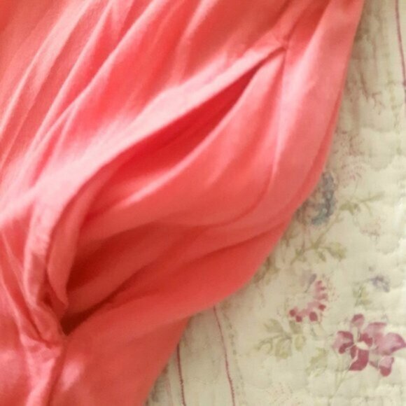 TCEC Los Angeles• Coral Cut-Out Retro Style Dress - Picture 5 of 16